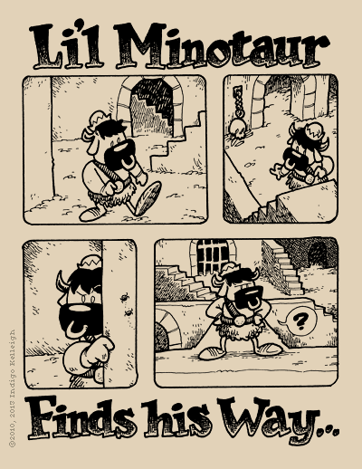 Li’l Minotaur Finds His Way 1