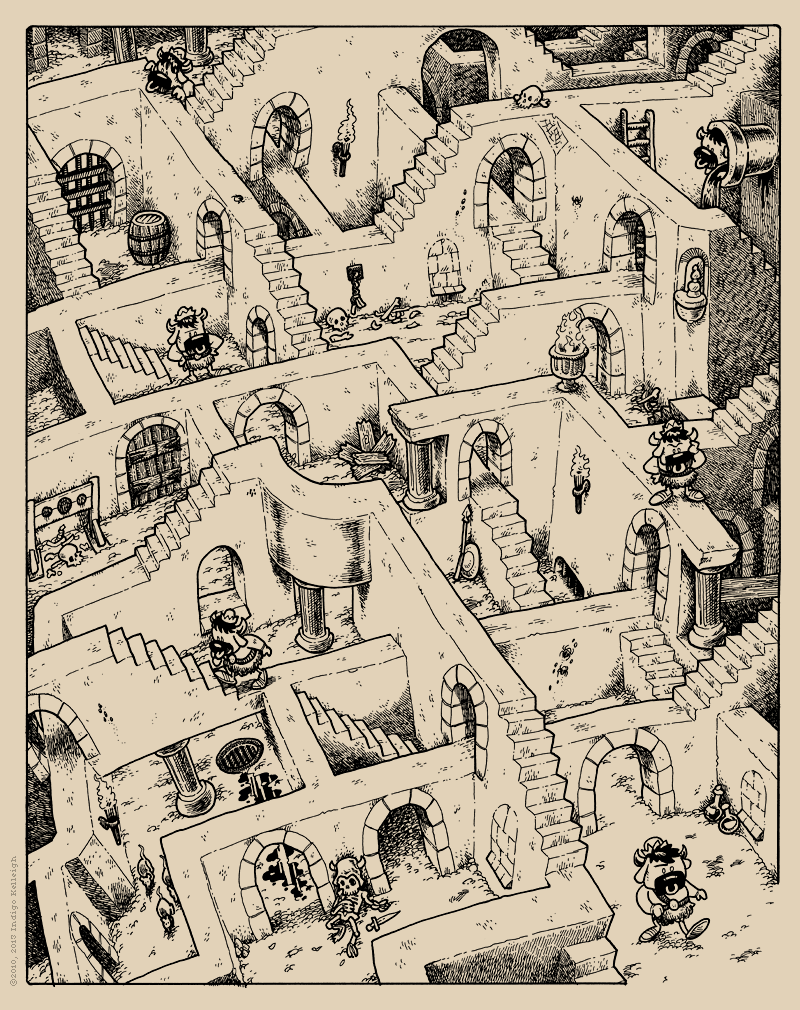 Li’l Minotaur Finds His Way 3