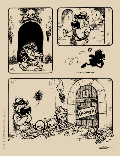 Li’l Minotaur Finds His Way 4