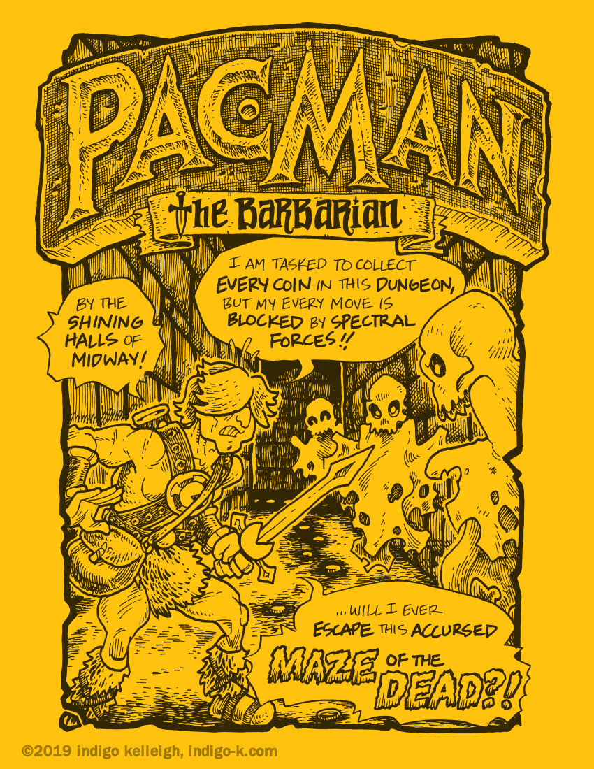 Pac-Man the Barbarian p.1