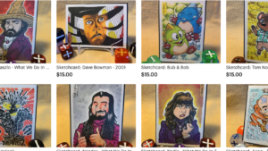 New Sketchcards, June 2020